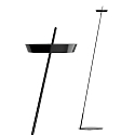 SIGOR battery floor lamp MAHINA USB-C (L) CCT Switch, with touch dimmer IP20, black dimmable