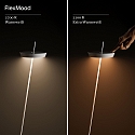SIGOR battery floor lamp MAHINA USB-C (L) CCT Switch, with touch dimmer IP20, white dimmable