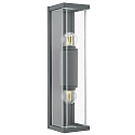 Luminaire mural d’extérieur NULATERN MINI DOUBLE E27 IP54, anthrazit gradable