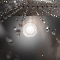 SIGOR Lumi�re encastr�e ARGENT pivotant IP54, blanche gradable 8W 450lm 2000-3000K 36� 36� CRI 90