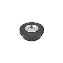 Lumi�re encastr�e DILED 60 plat, rigide IP30, noir gradable 5W 330lm 3000K 36� 36� CRI 95