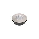 Lumi�re encastr�e DILED 60 plat, rigide IP30, acier gradable 5W 330lm 3000K 36� 36� CRI 95
