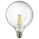 LED Filament light bulb GLOBE G125, 230V, � 12.5cm / 17.8cm, E27, 7W 2700K 806lm 300�, dimmable, clear
