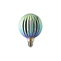 LED ORIENTAL Globe lamp THEBEN G125, 230V, � 12.5 / L 17.5cm, 230Vac, E27, 4W 1300K 130lm 330�, dimmable, structured glass