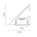 Profil de montage UP OR DOWN 12 aluminium