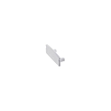 Embout FLAT 12 ferm�, affleurant blanche