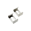 Support de montage FLAT 12 lot de 2 blanche