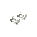 Support de montage FLAT 12 lot de 2 blanche