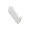 Embout WALL 20 ferm�, affleurant blanche