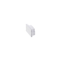Embout SURFACE 15 ferm�, affleurant, blanche