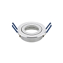 Lumi�re encastr�e RING rond, pivotant GU 5,3, aluminium bross� gradable