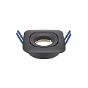 Lumi�re encastr�e pivotant GU5,3 IP20, noir 