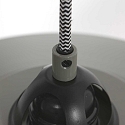 Mexlite Luminaire � suspension NOV� semi-circulaire E27 IP20, vert gradable