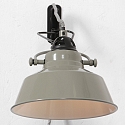 Mexlite Luminaire mural NOV� rotatif, inclinable E27 IP20, vert, noir  gradable