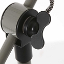 Lampe de table NOV� avec interrupteur, avec prise de courant, r�glable E27 IP20
