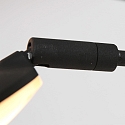 floor lamp SYNNA 5 flames, rotatable, with flex arm, direct / indirect, with cord dimmer IP20