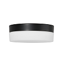 Plafonnier extérieur IKARO rond, cylindrique, médium IP44, acier brossé gradable