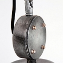 Steinhauer Steinhauer Pendant luminaire BIKKEL, 1 flame, glass, grey