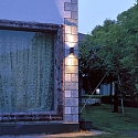 Steinhauer Luminaire mural d�ext�rieur LOGAN haut bas, � 2 flammes, angulaire GU10 IP44, noir mat 