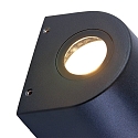 Steinhauer Luminaire mural d�ext�rieur LOGAN haut bas, � 2 flammes, conique GU10 IP44, noir mat 
