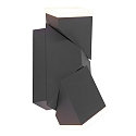 Steinhauer Luminaire mural d�ext�rieur JACK haut bas, � 2 flammes, angulaire, r�glable, commutable IP67, noir mat 