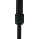 Mexlite Luminaire à suspension BUCKLEY 4 flammes, réglable E27 IP20, noir mat gradable