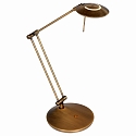 Lampe de table ZODIAC LED � 1 flamme IP20, bronze, blanche gradable