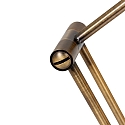 Lampe de table ZODIAC LED � 1 flamme IP20, bronze, blanche gradable