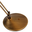 Lampe de table ZODIAC LED � 1 flamme IP20, bronze, blanche gradable