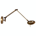 Steinhauer Luminaire mural ZODIAC LED � 1 flamme IP20, bronze, blanche gradable