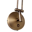 Steinhauer Luminaire mural ZODIAC LED � 1 flamme IP20, bronze, blanche gradable