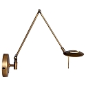 Steinhauer Luminaire mural ZODIAC LED � 1 flamme IP20, bronze, blanche gradable