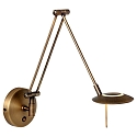 Steinhauer Luminaire mural ZODIAC LED � 1 flamme IP20, bronze, blanche gradable