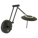 Steinhauer Steinhauer Wall luminaire ZODIAC LED, 1 flame, black