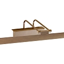 Steinhauer Steinhauer Wall luminaire LITHO LED, 1 flame, 60cm, bronze