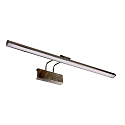 Steinhauer Luminaire mural LITHO 60 langue, CCT Switch, avec prise de courant, inclinable, avec variateur tactile IP20