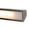 Steinhauer Luminaire mural LITHO 60 langue, CCT Switch, avec prise de courant, inclinable, avec variateur tactile IP20