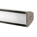 Steinhauer Luminaire mural LITHO 60 langue, CCT Switch, avec prise de courant, inclinable, avec variateur tactile IP20