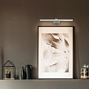 Steinhauer Luminaire mural LITHO 60 langue, CCT Switch, avec prise de courant, inclinable, avec variateur tactile IP20