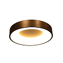 Luminaire de plafond RINGLEDE LED rond LED IP20, bronze, blanche gradable
