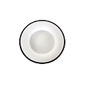 Steinhauer Luminaire de plafond RINGLEDE - � 38CM rond, m�dium, direct / indirect IP20, noir mat gradable