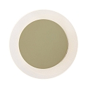 wall and ceiling luminaire LIDO round, adjustable, indirect, perforated IP20, black matt dimmable