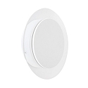 Steinhauer Applique et plafonnier LIDO rond, réglable, indirect, perforé IP20, blanc mat gradable