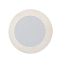 Steinhauer Applique et plafonnier LIDO rond, réglable, indirect, perforé IP20, blanc mat gradable