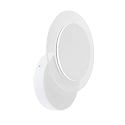 Steinhauer Applique et plafonnier LIDO rond, réglable, indirect, perforé IP20, blanc mat gradable