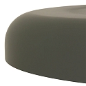 Steinhauer Luminaire � suspension KRISIP Bas, � 1 flamme, plat E27 IP20, gris, mat gradable