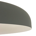 Steinhauer Luminaire � suspension KRISIP Bas, � 1 flamme, plat E27 IP20, gris, mat gradable