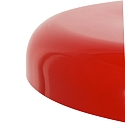 Luminaire � suspension KRISIP Bas, � 1 flamme, plat E27 IP20, rouge gradable