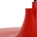 Luminaire � suspension KRISIP Bas, � 1 flamme, plat E27 IP20, rouge gradable