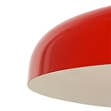 Luminaire � suspension KRISIP Bas, � 1 flamme, plat E27 IP20, rouge gradable